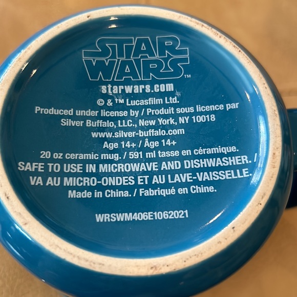 Disney’s Star Wars mug from lucasfilm license by silver Buffalo LLC New York - Picture 5 of 8